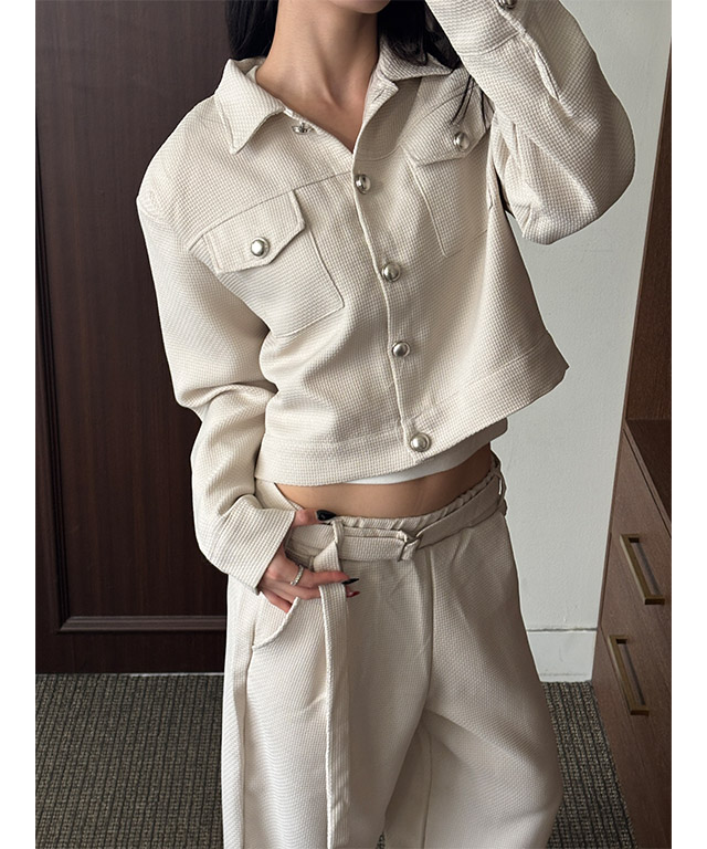 tweedふわ襟ジャケット ~2 color~ 【公式通販】