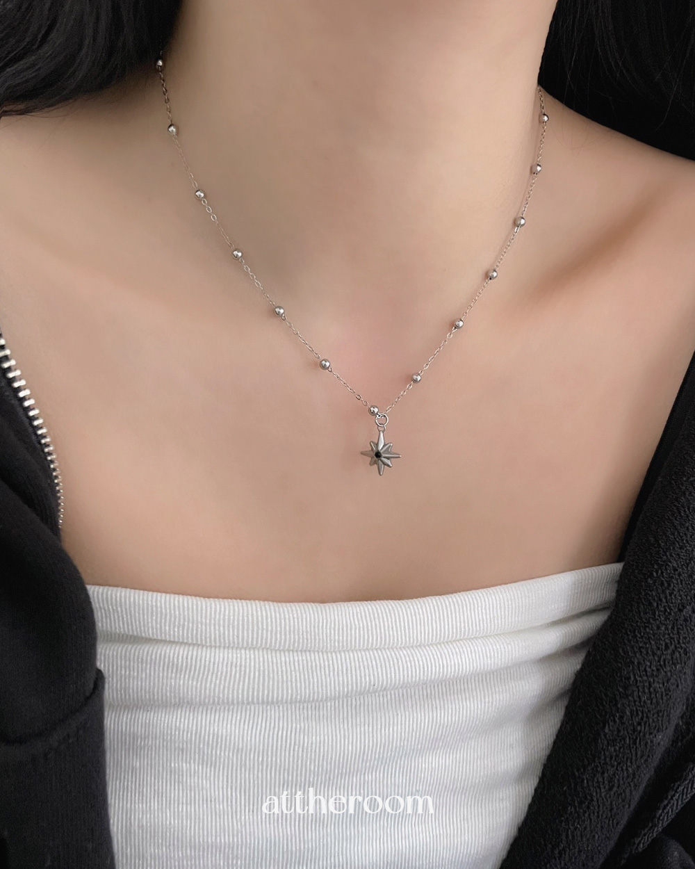 SUNSHINE +CLOUD シルバービーズネックレス Necklace – Sunshine+Cloud