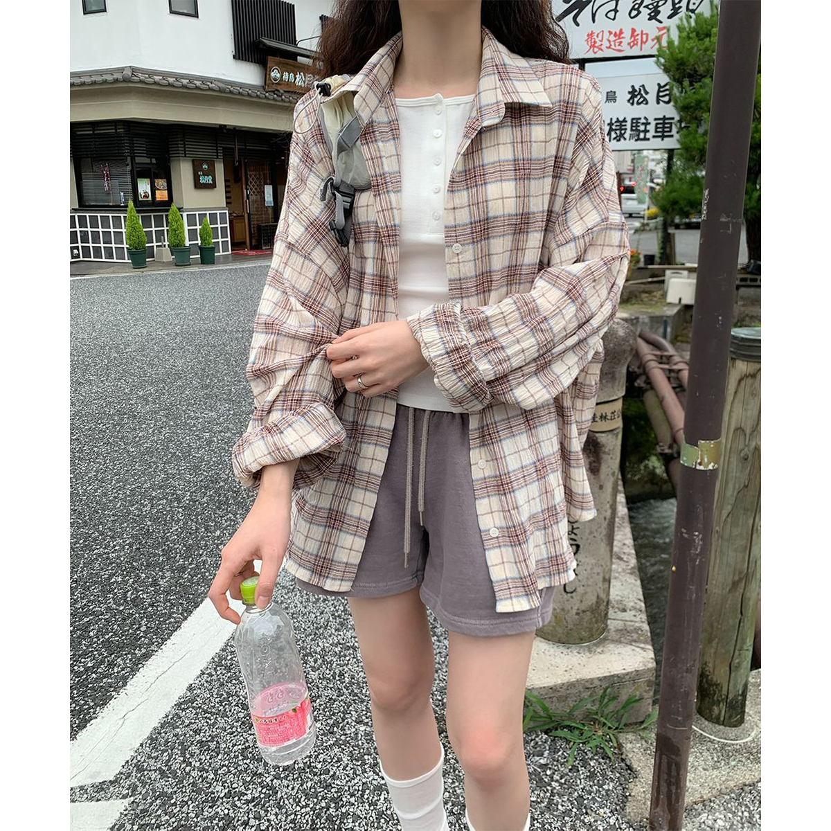 uni's room■2color リネンサマーツーピース SS-SS25-58 カラーミックスニットプルオーバー[LA47-22T003]｜URBAN