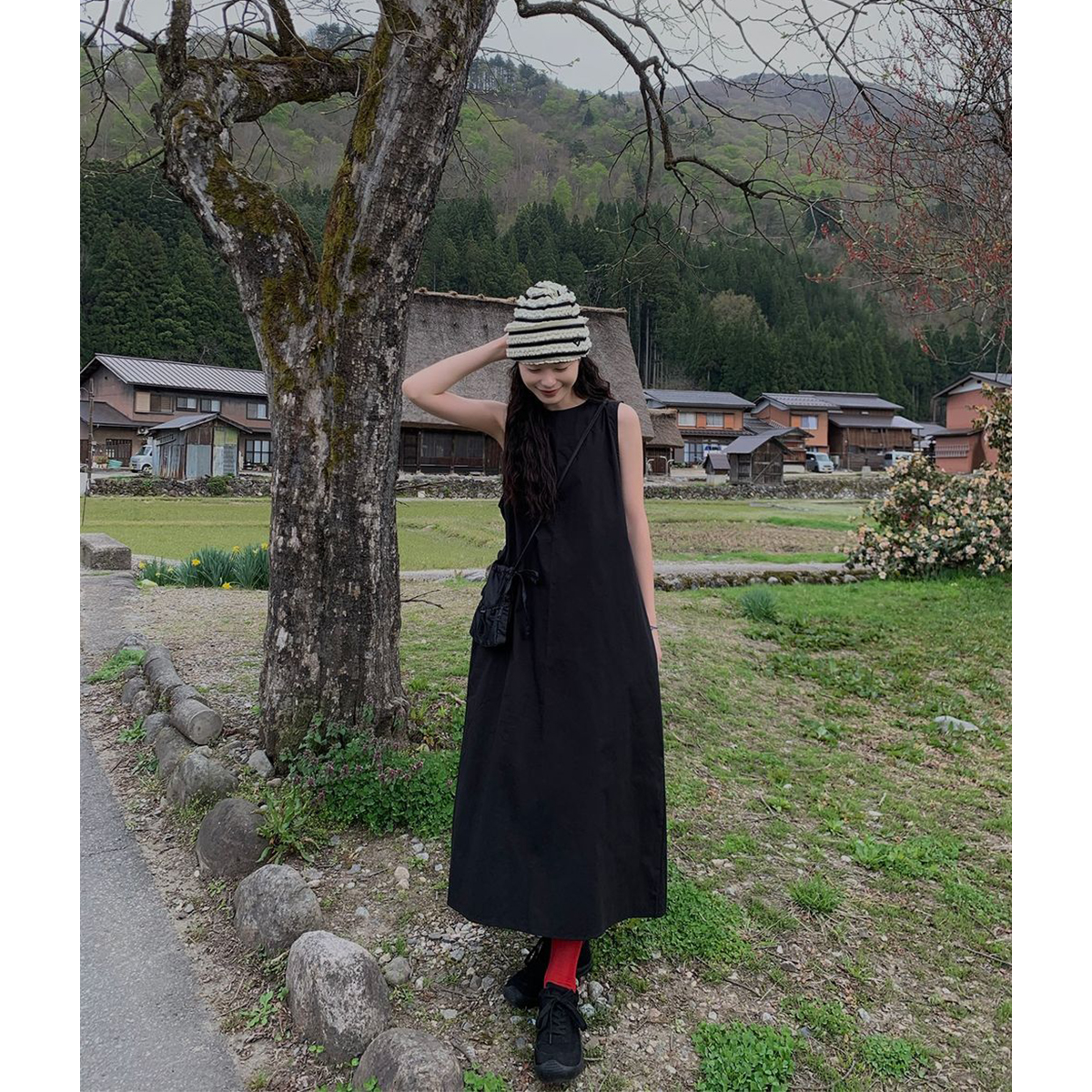 ロングノースリーブワンピース | ファッション通販サイト NUGU