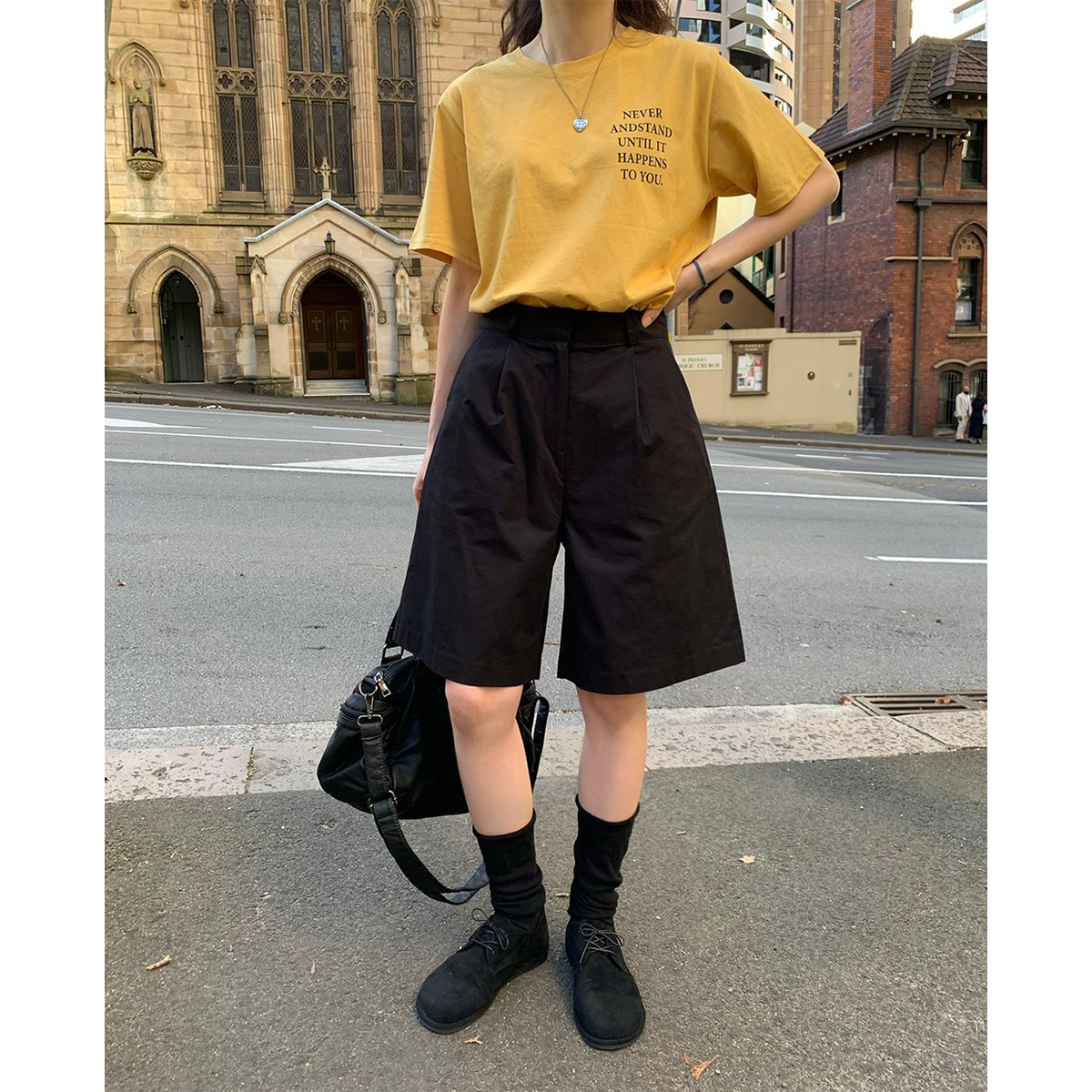 タック入りハーフパンツ | ファッション通販サイト NUGU