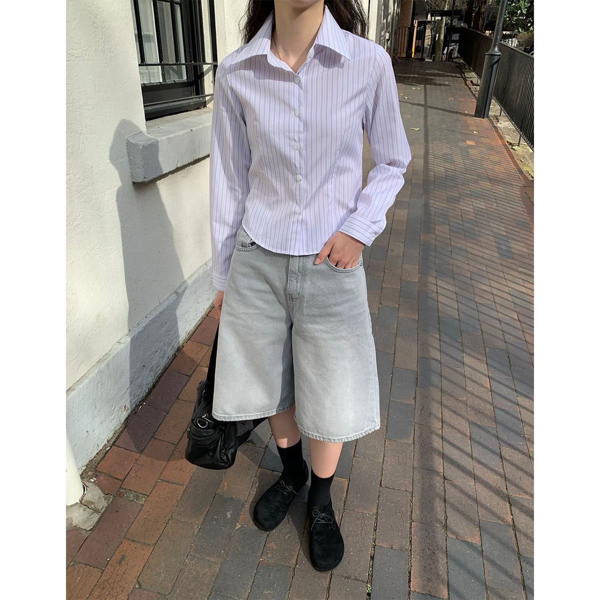 セミAラインハーフデニムパンツ | ファッション通販サイト NUGU