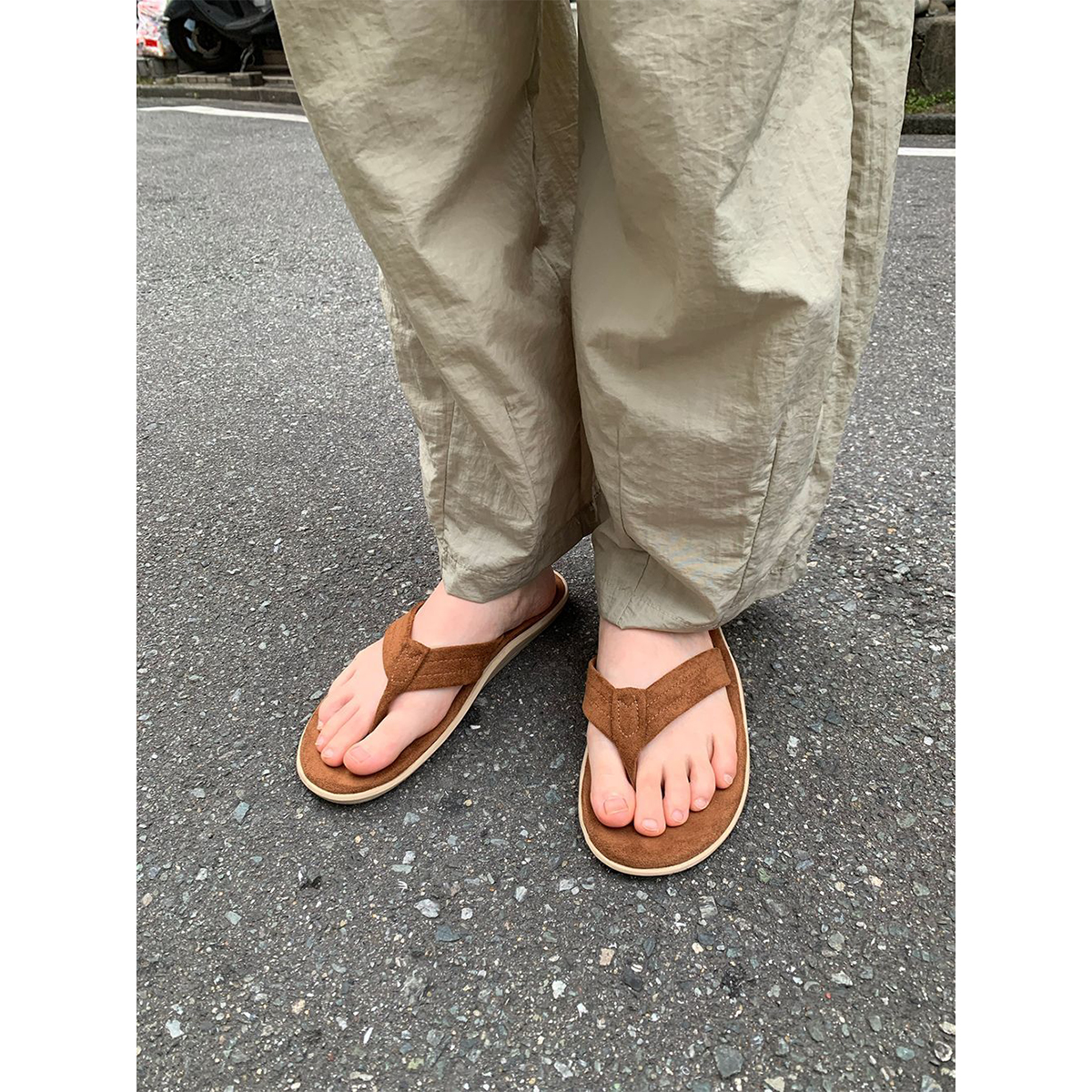 ユニセックス]スエードビーチサンダル | ファッション通販サイト NUGU