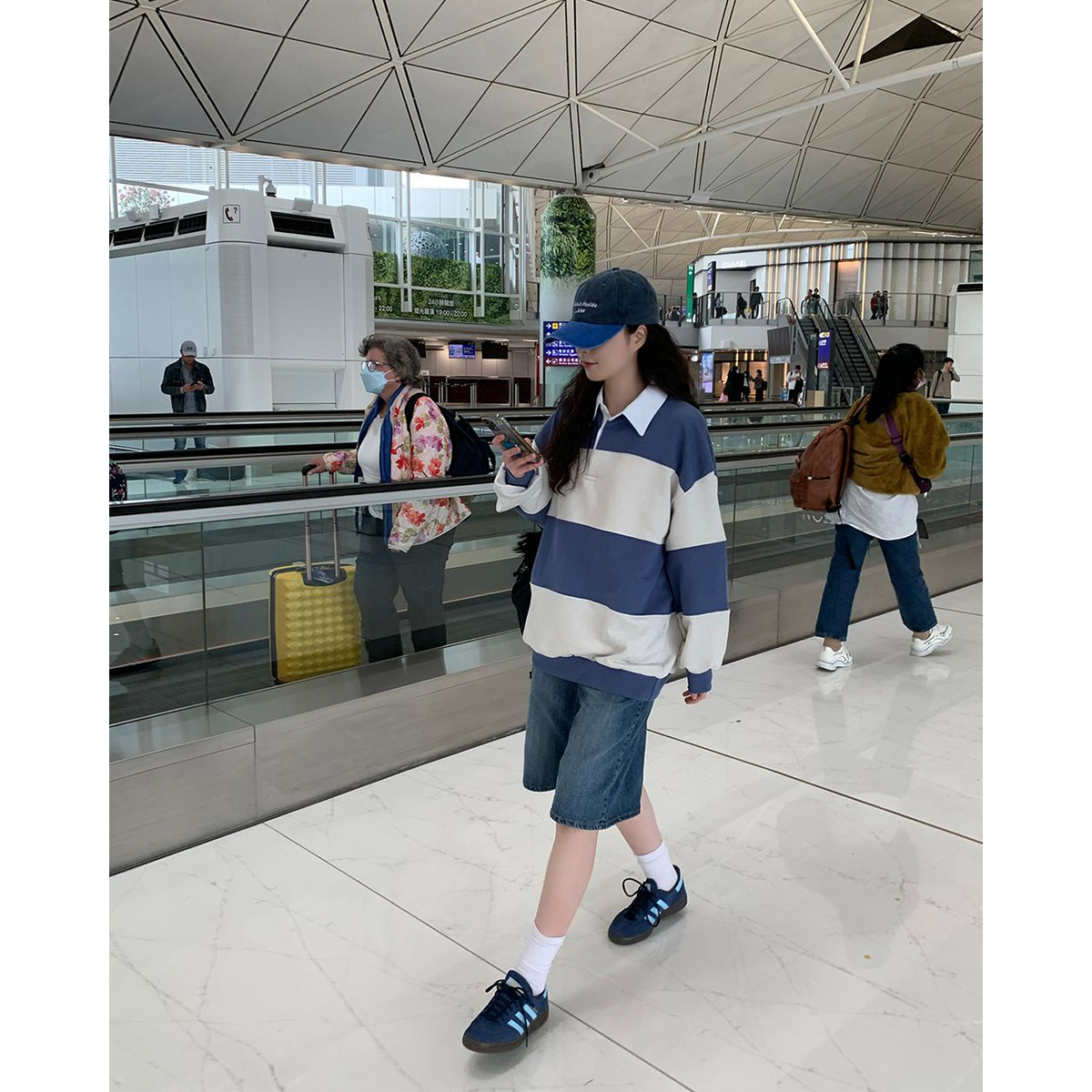 ワイドハーフデニムパンツ | ファッション通販サイト NUGU