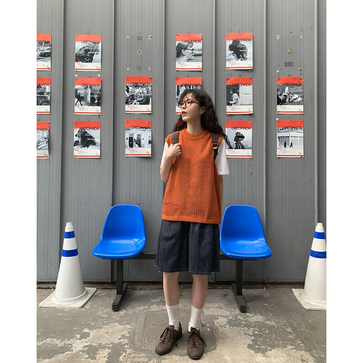 メッシュニットベスト | ファッション通販サイト NUGU