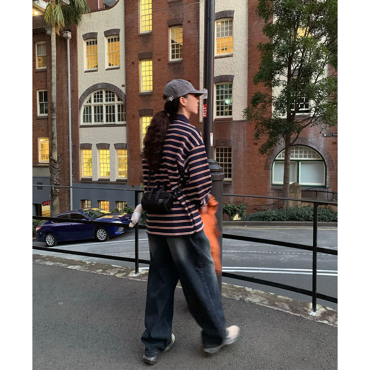 リブワイドデニムパンツ | ファッション通販サイト NUGU