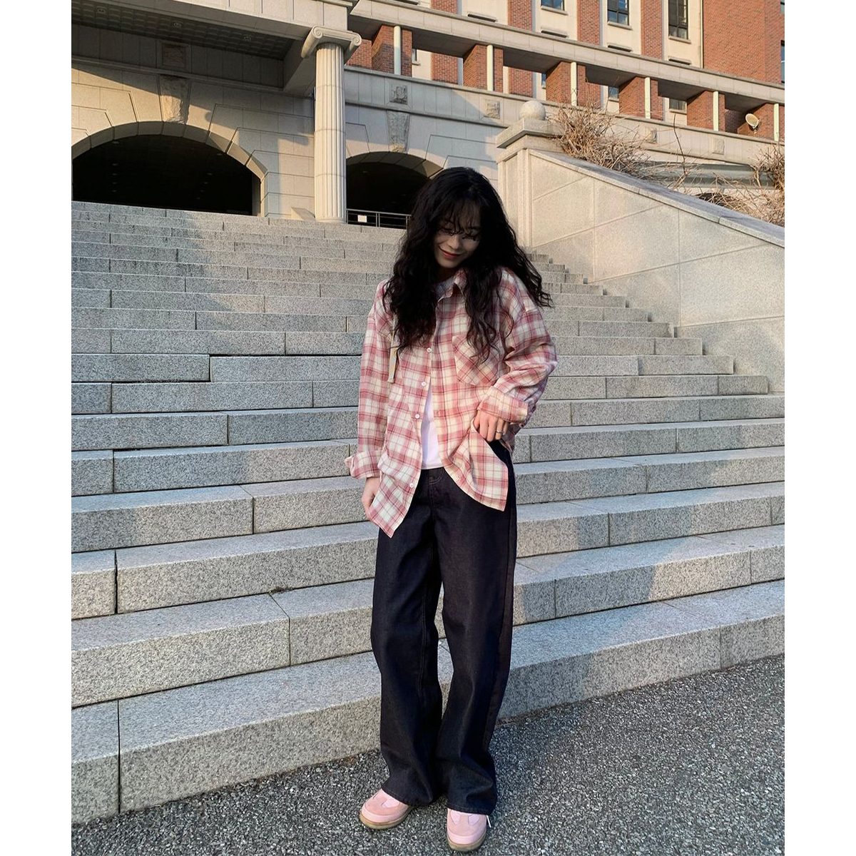 オーバーサイズチェックシャツ | ファッション通販サイト NUGU
