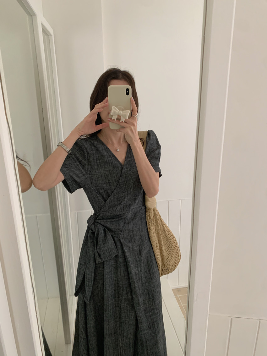 ホワイトラップワンピース | ファッション通販サイト NUGU