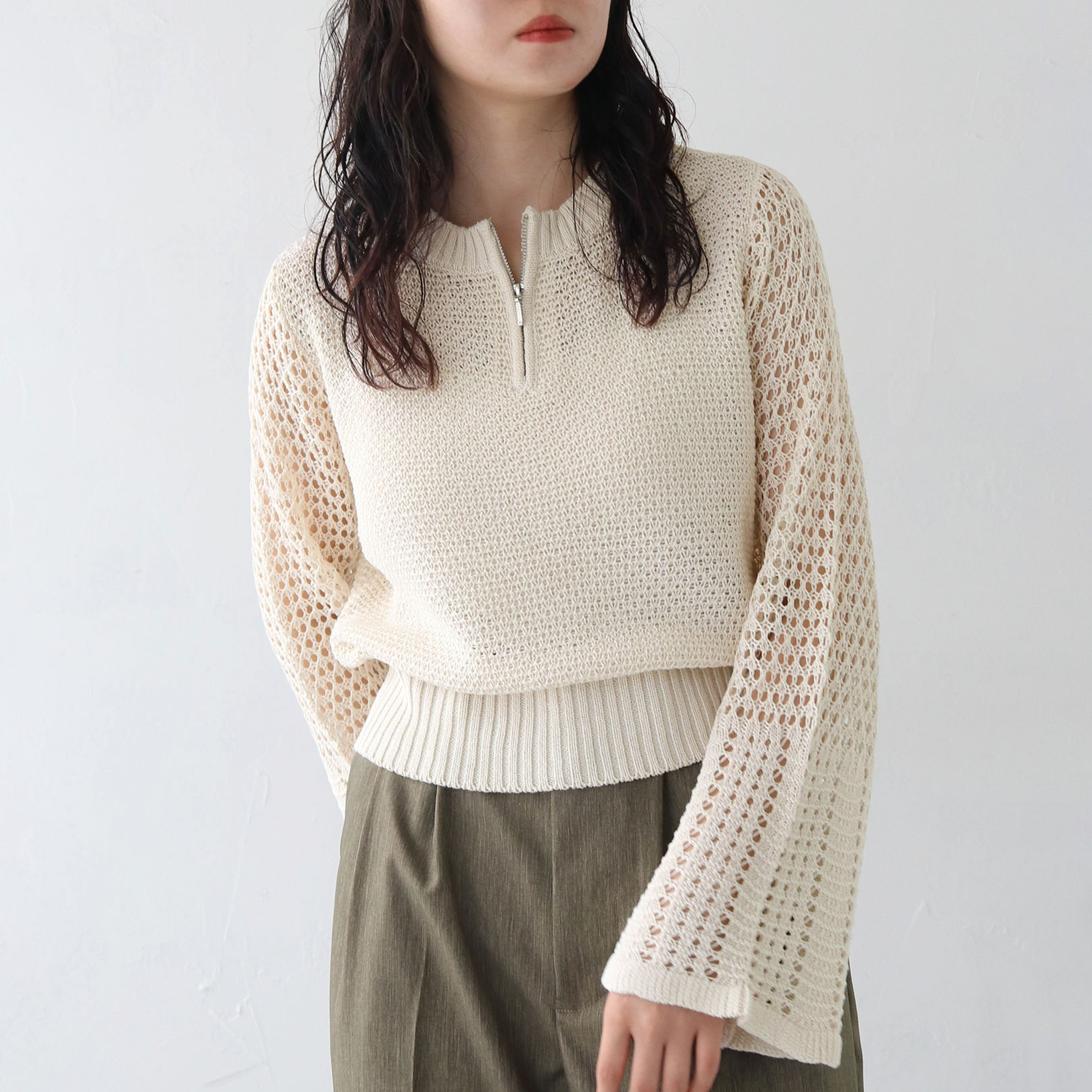 VivienneWestwood アシメントリー ダブルジップ プルオーバー　2 VivienneWestwood アシメントリー ダブルジップ プルオーバー 2