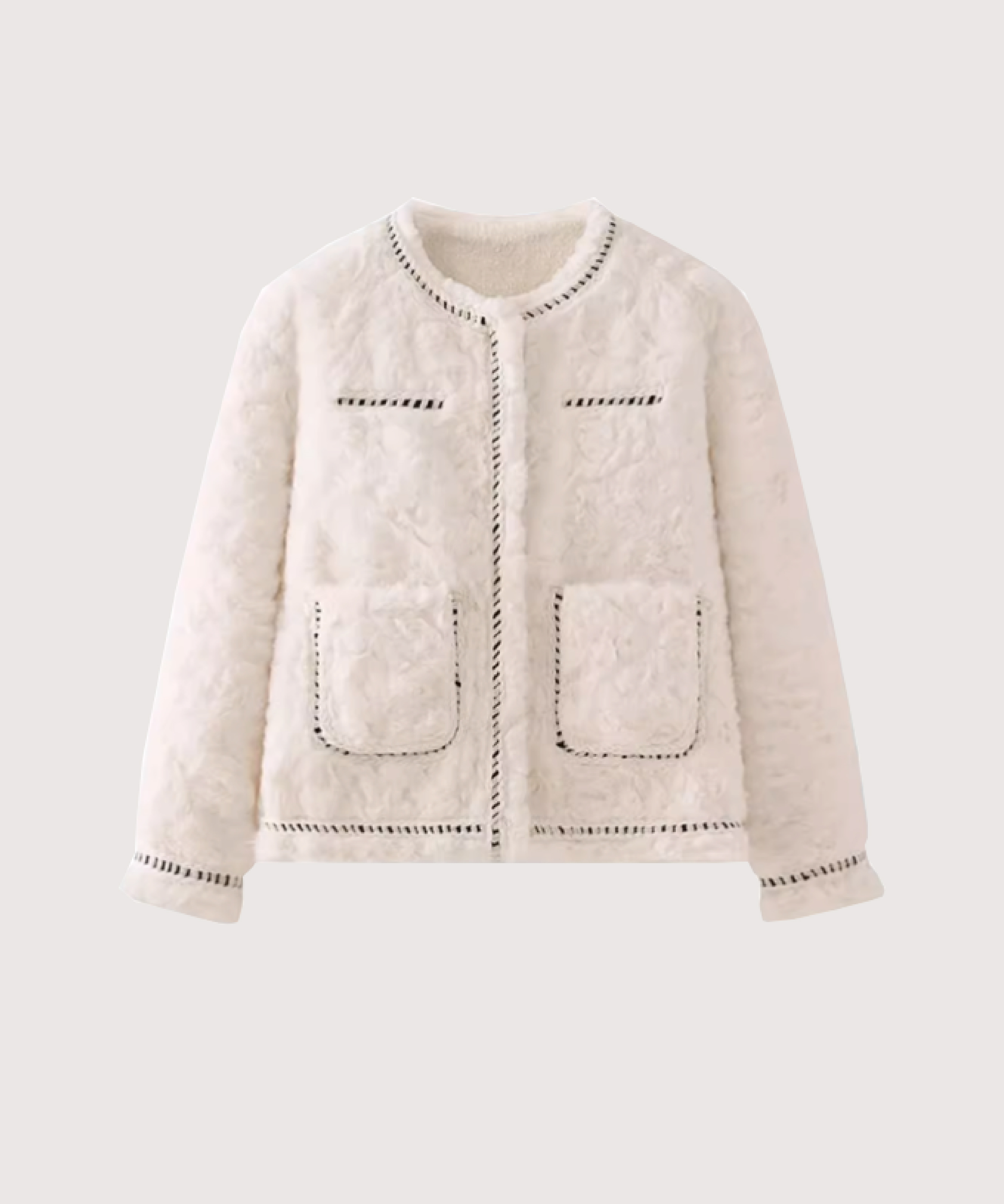 NOIDフェイクファーノーカラーガウン/443006-756C/ 楽天市場】【NO ID.(ノーアイディー)】フェイクファーノーカラー