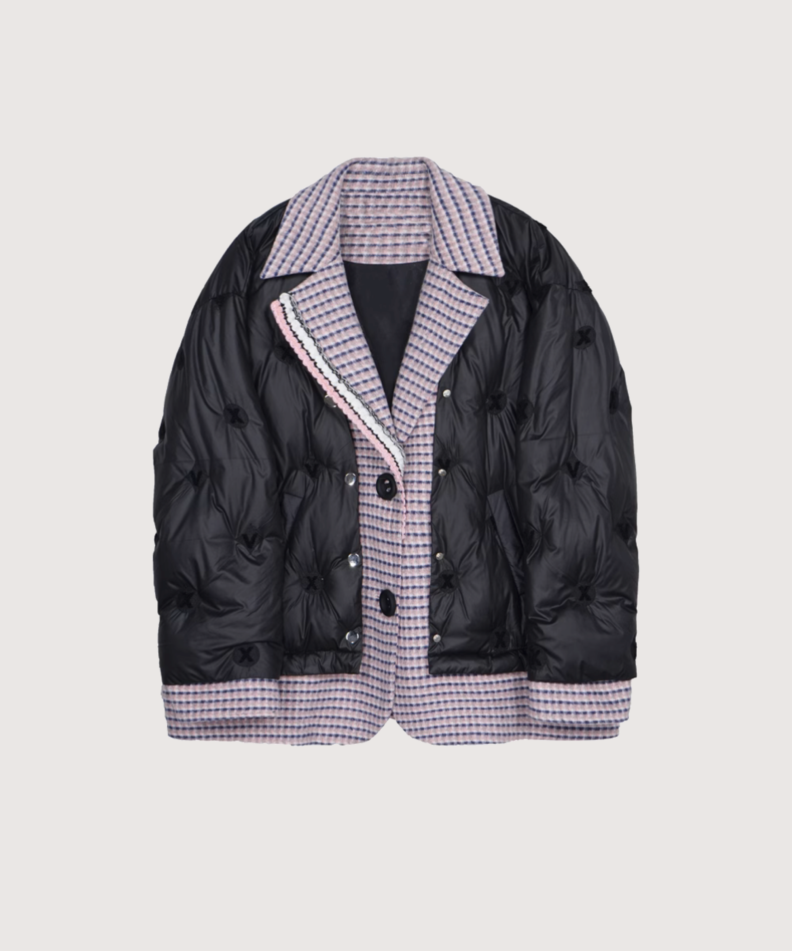 オープンショルダーレースブレザードレス | ファッション通販サイト NUGU