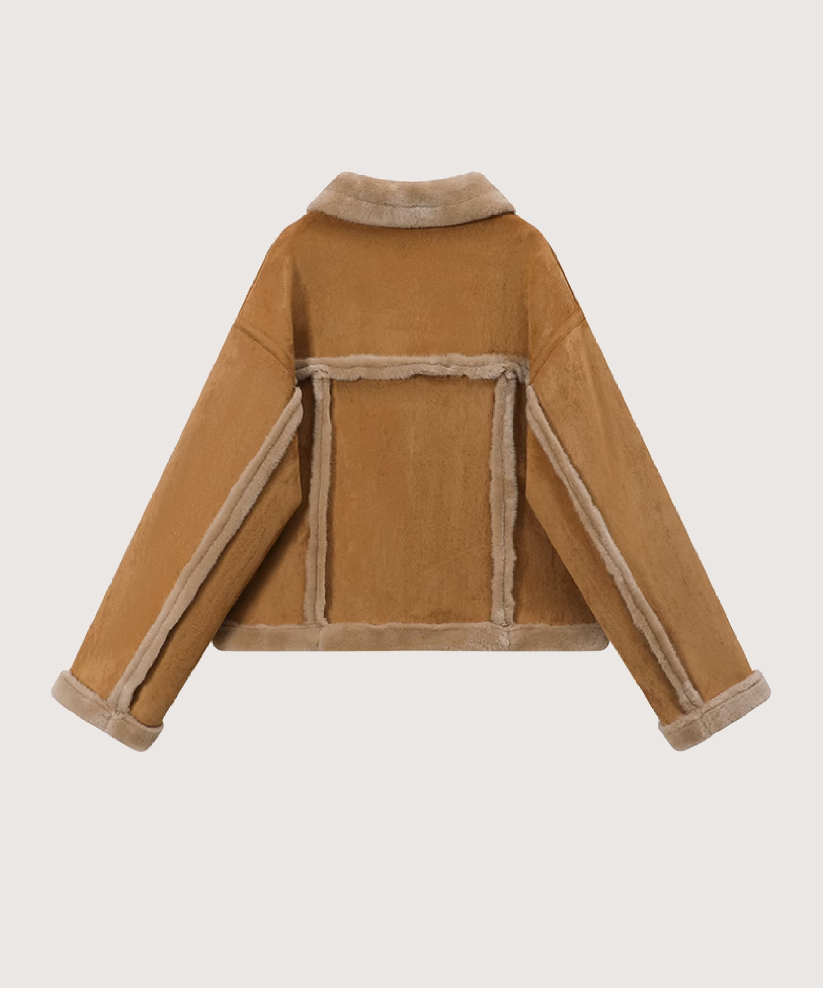 クロップドムートンコート | ファッション通販サイト NUGU