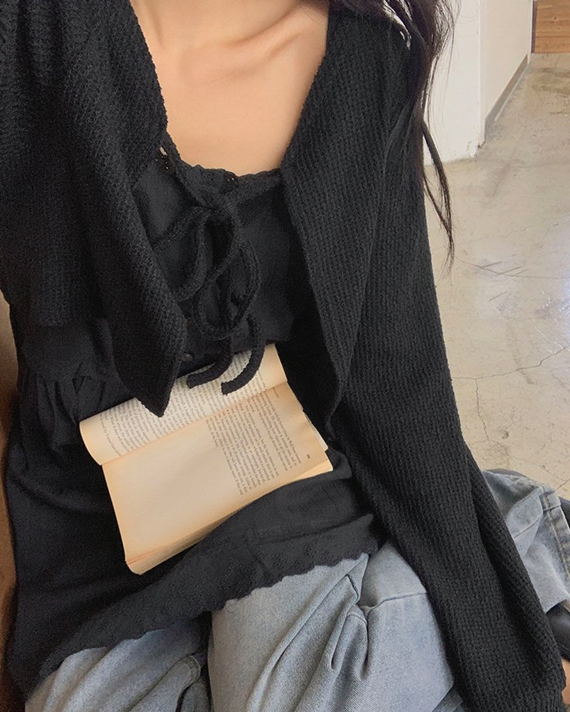 クロップドニットボレロ | ファッション通販サイト NUGU