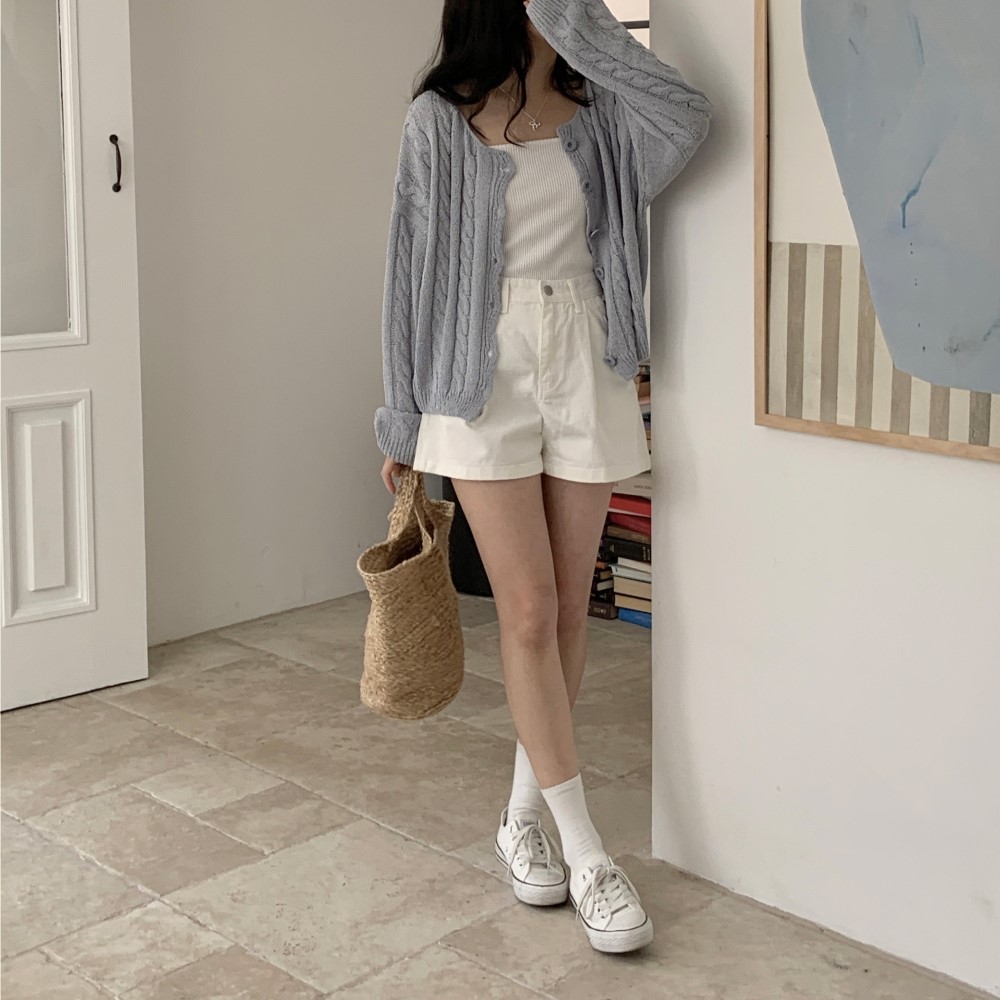 COIN　コットンタックショートパンツ COIN コットンタックショートパンツ