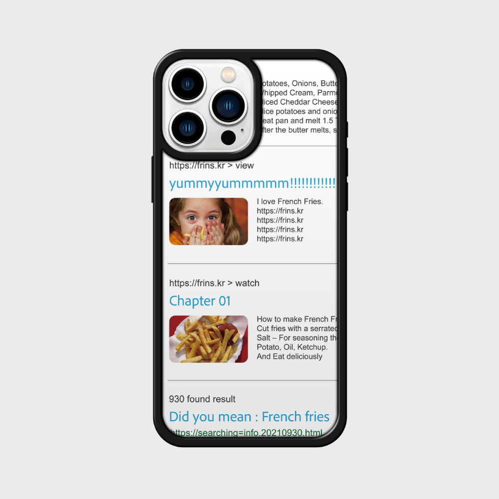French Fries Phone Case_2colors