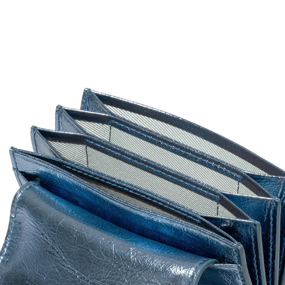PUSH SLIDE POCKET - METALLIC BLUE | ファッション通販サイト NUGU