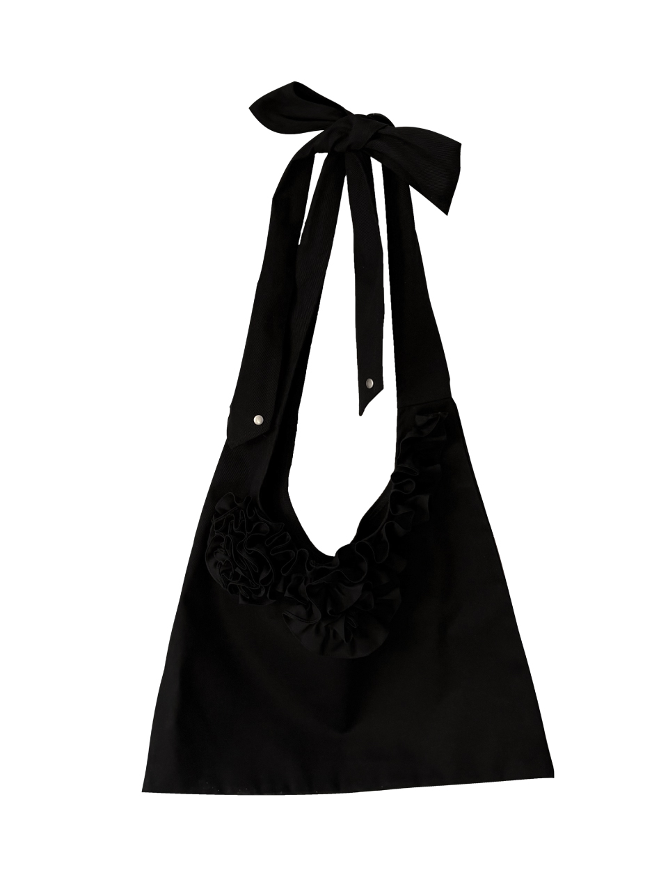 ショルダーバッグ・ポシェット Cotton big crossbag BLACK Cotton big crossbag BLACK | ファッション通販サイト NUGU