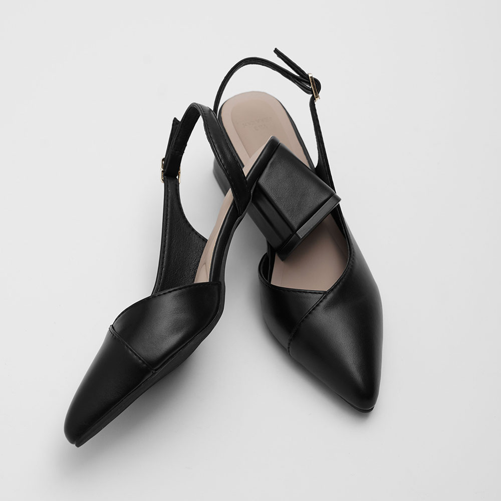 【ななか】ゼビンバックルスティレットミュール スティレットミュール | ファッション通販サイト NUGU