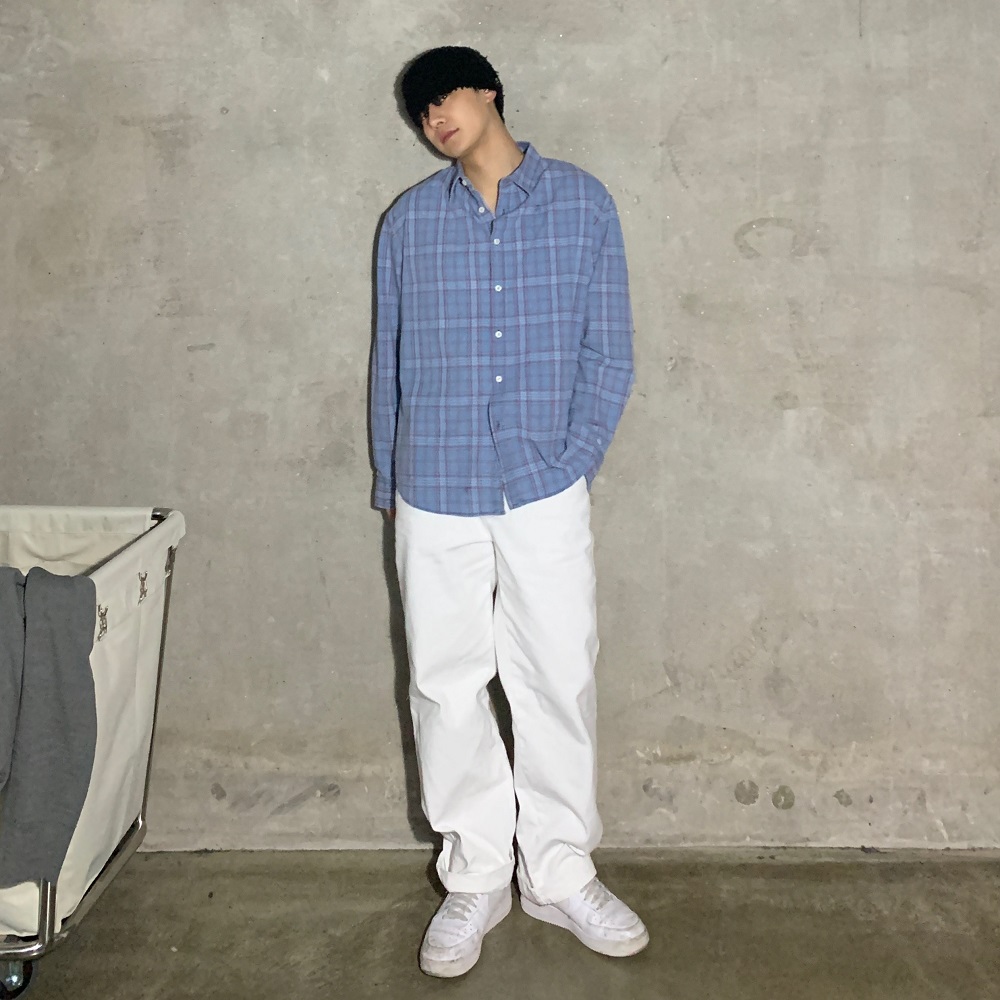 B-tlez check shirt (2color) | ファッション通販サイト NUGU