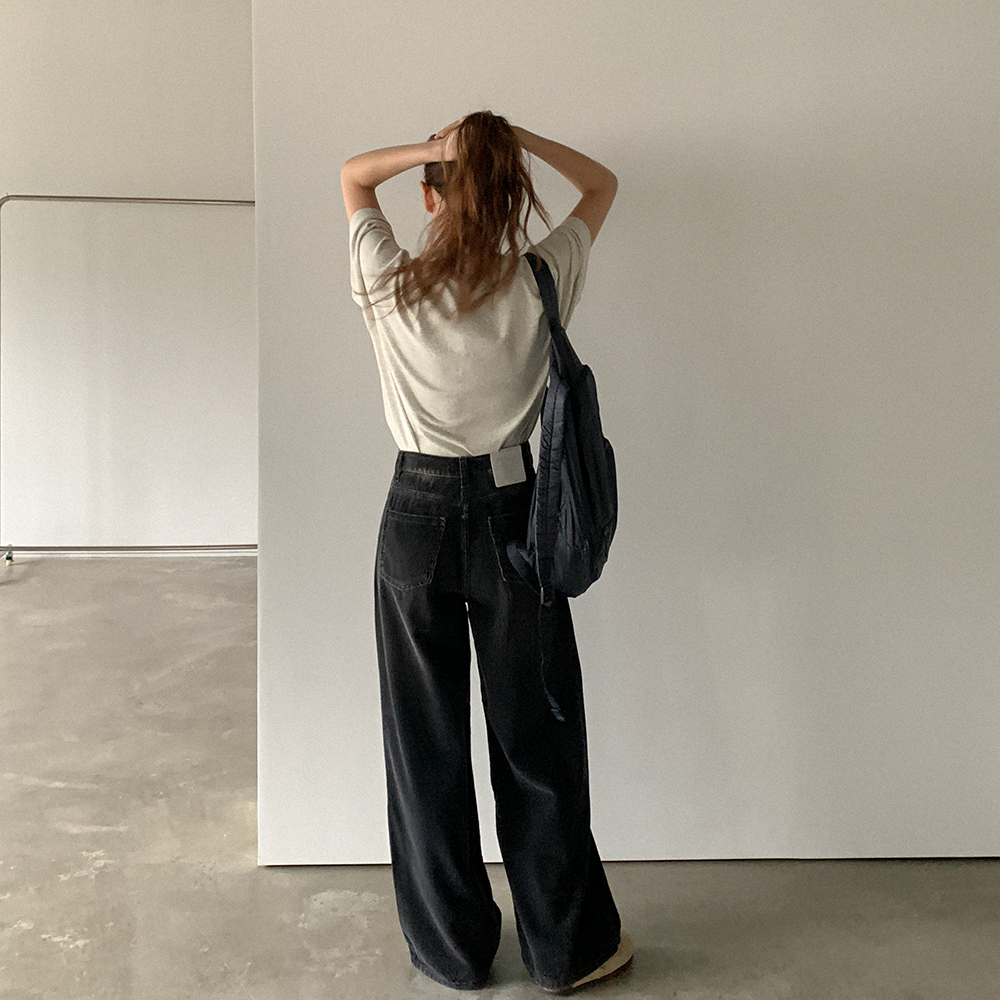 soldout! _ 2021秋冬 FW21-B07 BIAS CORD BAGGY SLACKS