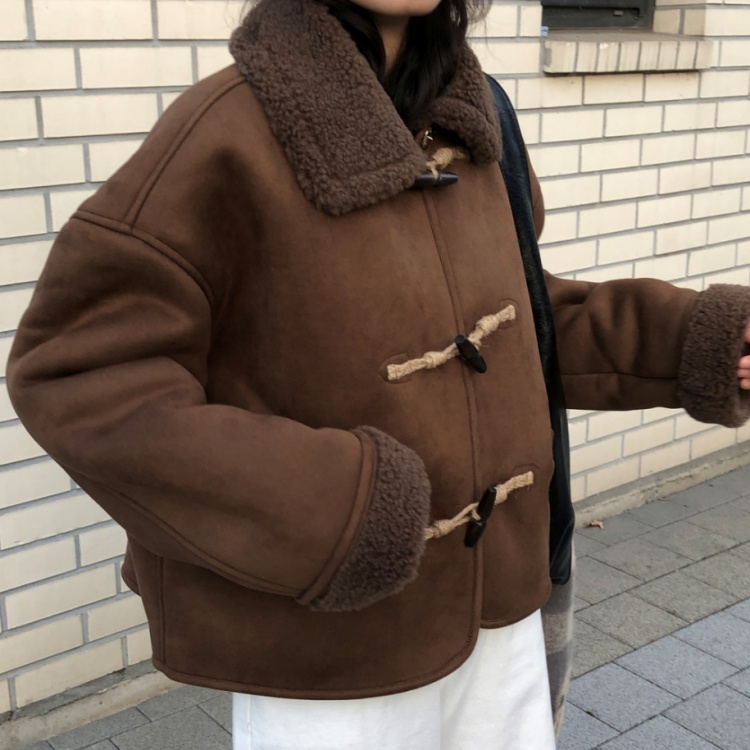 スエードダッフルムートンコート | ファッション通販サイト NUGU