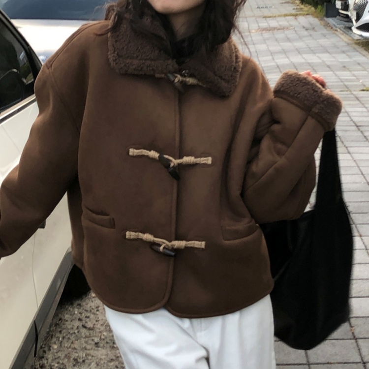 スエードダッフルムートンコート | ファッション通販サイト NUGU