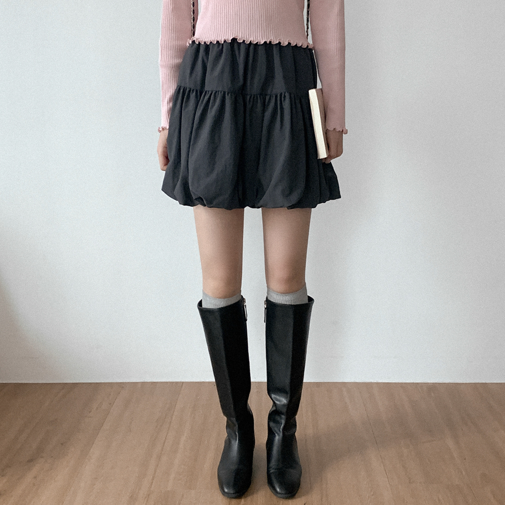 ナイロンティアードミニスカート | ファッション通販サイト NUGU