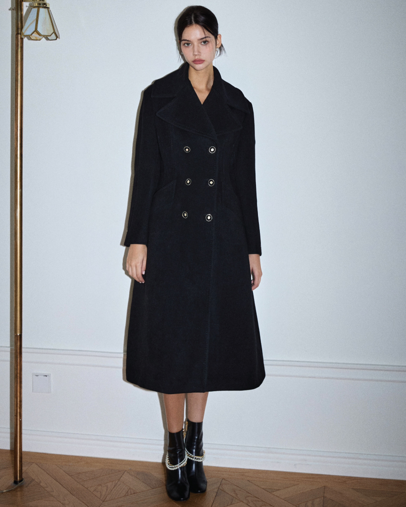 Old-money double HM coat