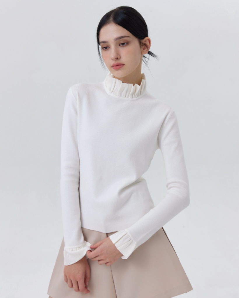 Frill Detail Knit