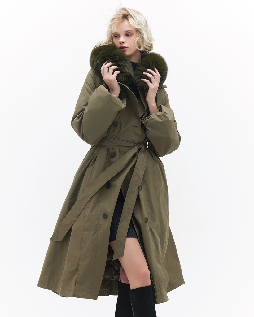 Trench goose padding