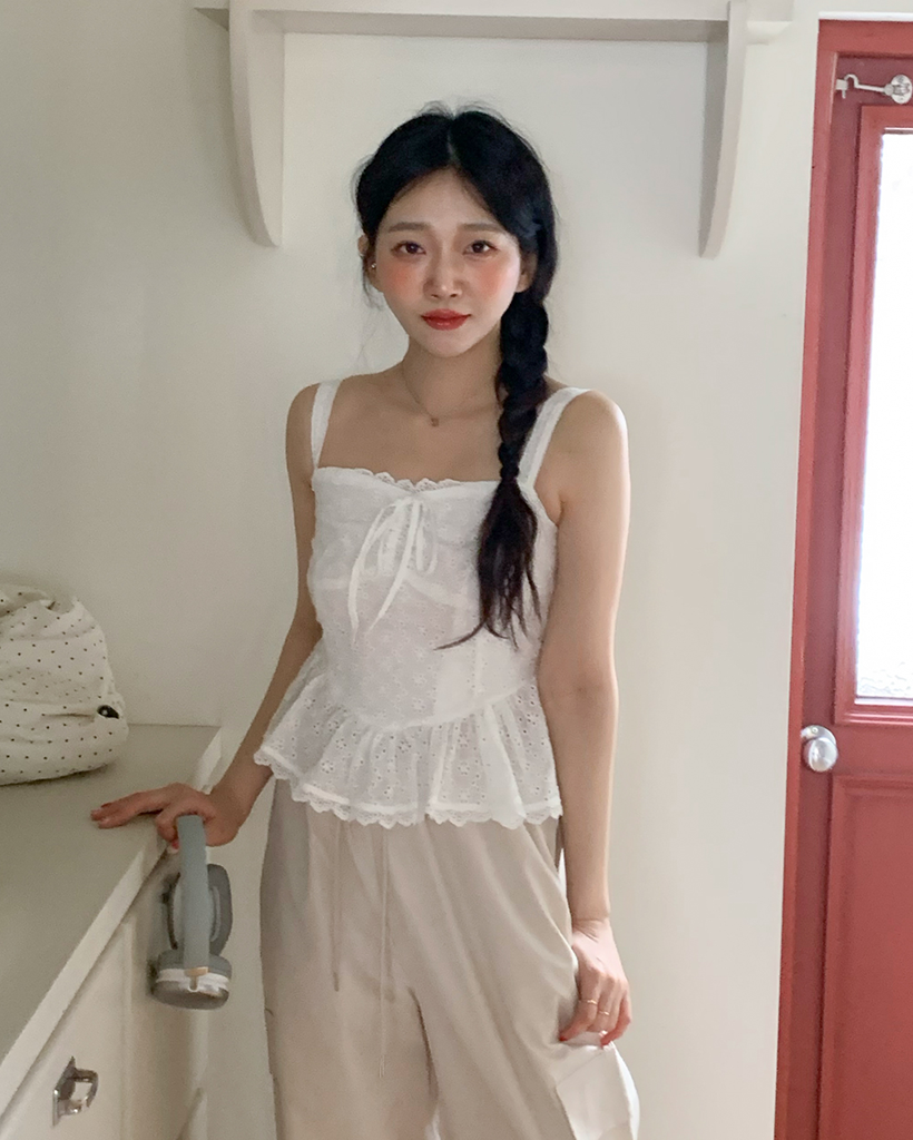 パンチングキャミソールブラウス | ファッション通販サイト NUGU
