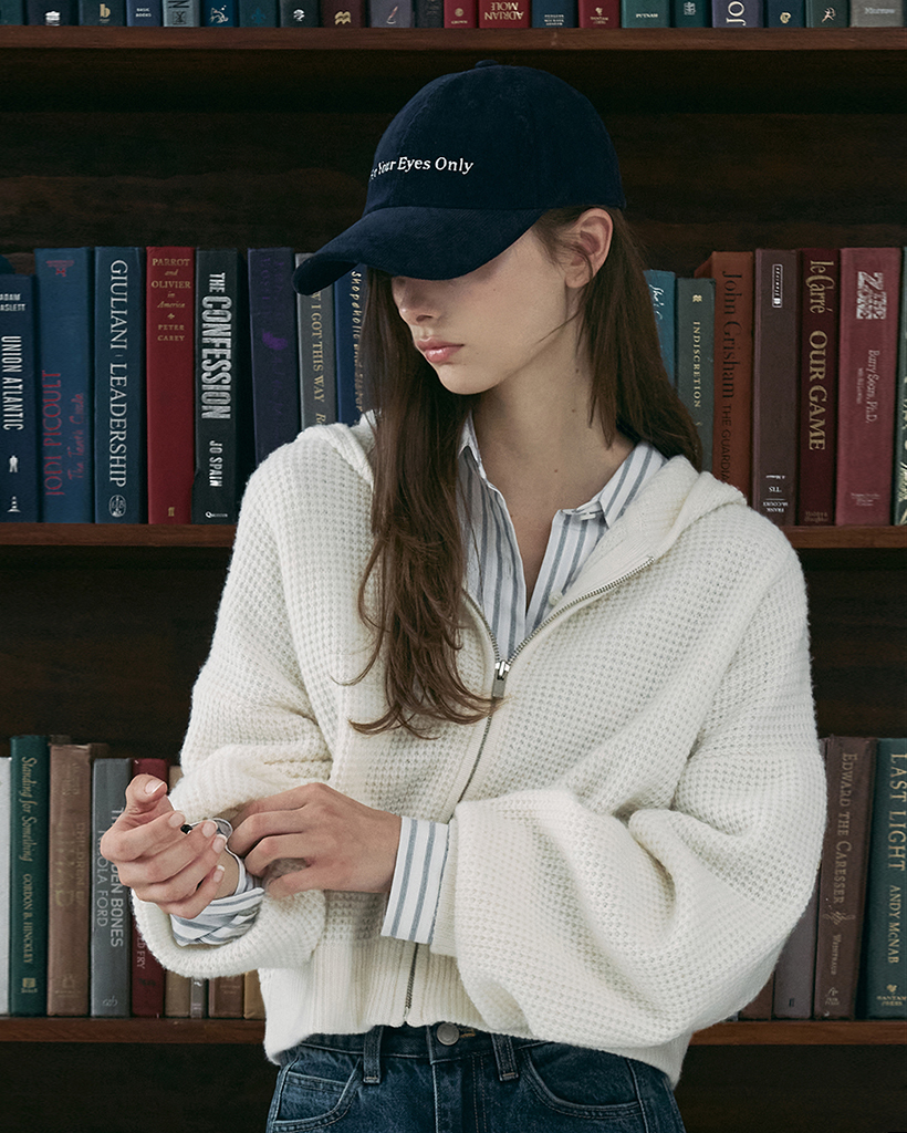 FYEO Corduroy Ball Cap (Deep Navy)