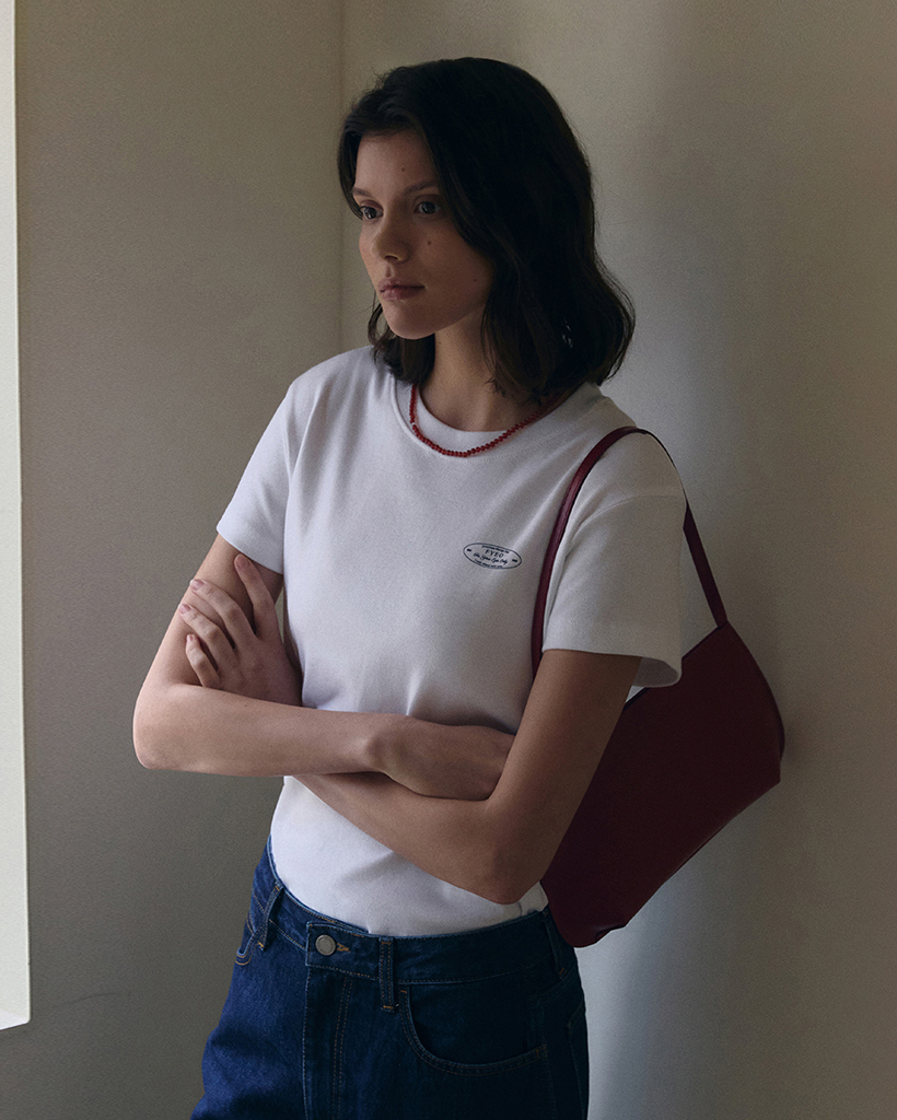 Classic Logo Cotton T-shirt (White)