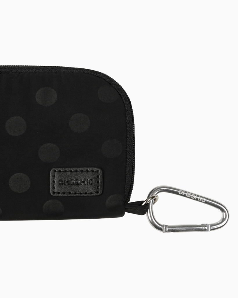 【Oheshio】 DOT ZIPPER CARD WALLET Oheshio】 DOT ZIPPER CARD WALLET
