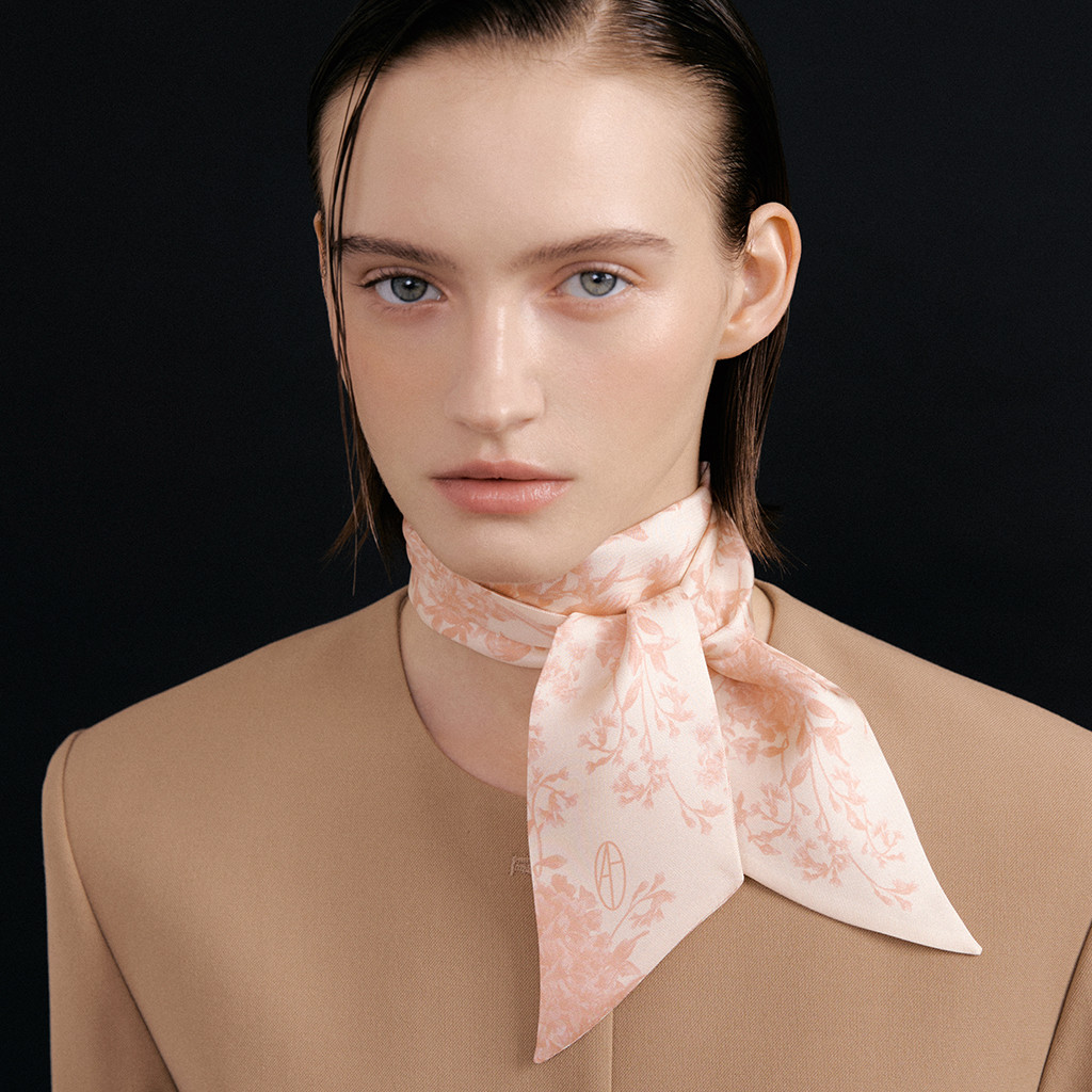 Le Jardin Long Twilly Silk Scarf - Multi | ファッション通販