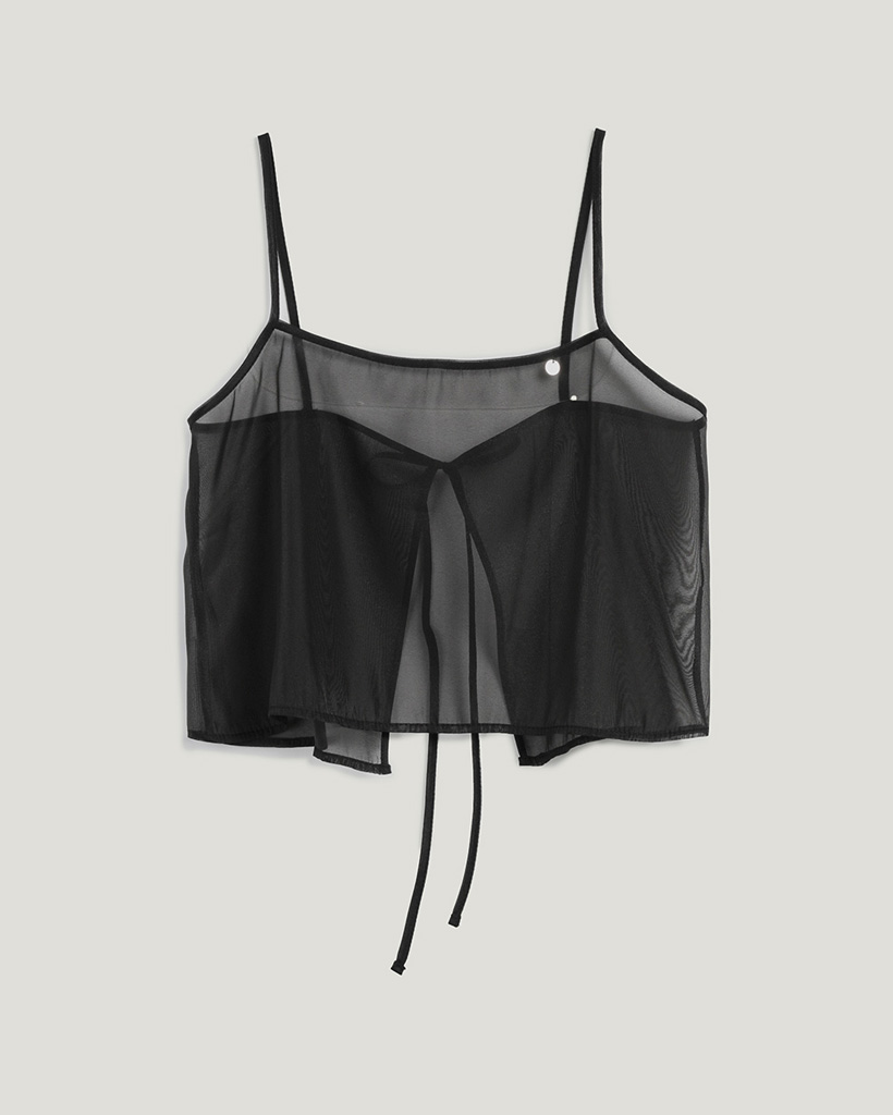 Jien Sheer Strap Bustier