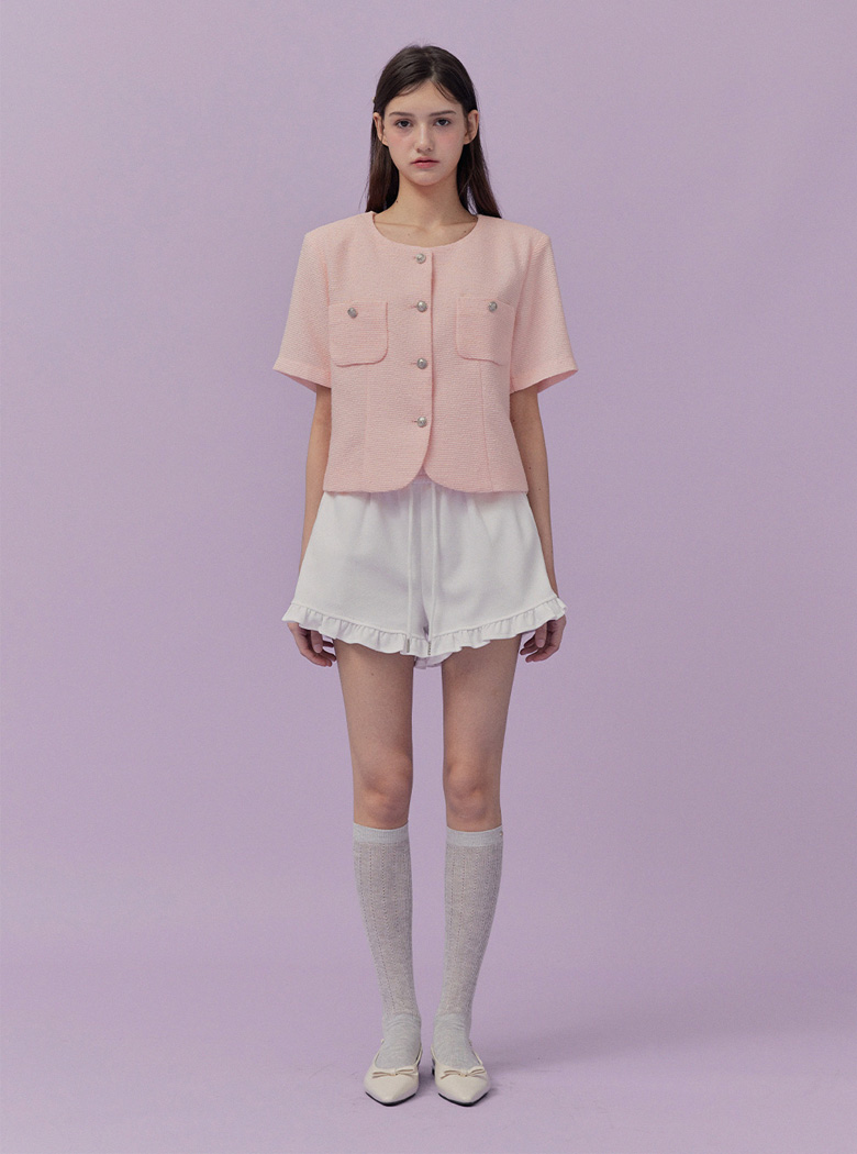 Ladian Tweed Short Jacket