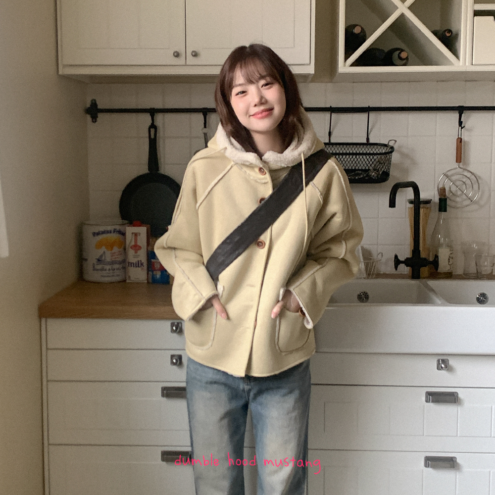 【お値下げしました】フード付きムートンコート フード付きムートンコート | ファッション通販サイト NUGU