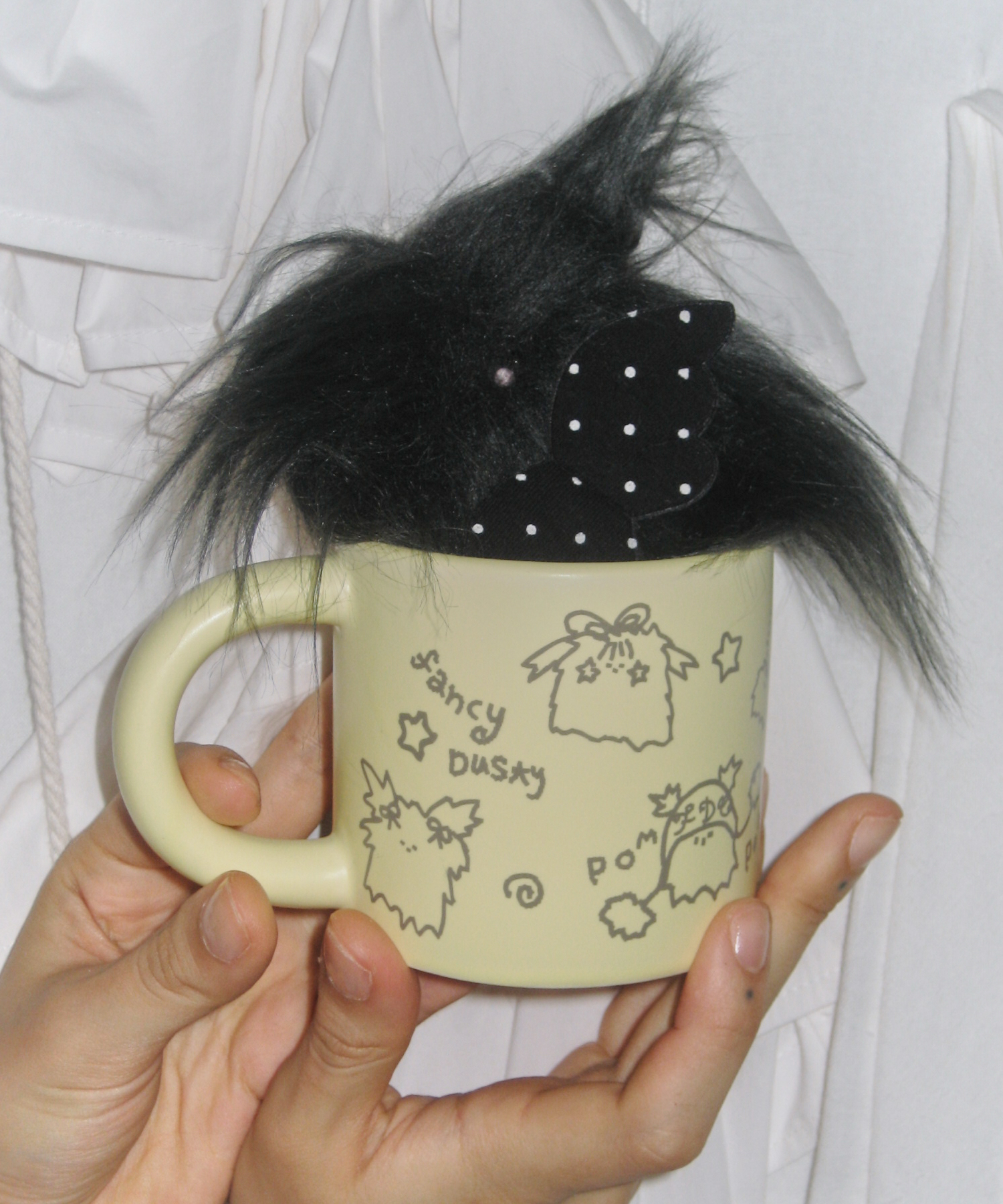 [FANCY X DUSTY] DUSTY CLUB MUG CUP (LEMON YELLOW) F25NM1015