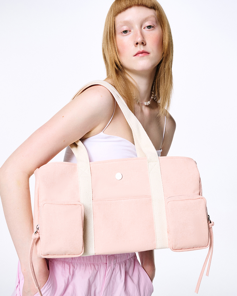 トートバッグ ROLAROLA STRING RIBBON DUFFLE BAG 5BMR0178 STRING RIBBON DUFFLE BAG WHITE - ROLAROLA | 60% - Asian