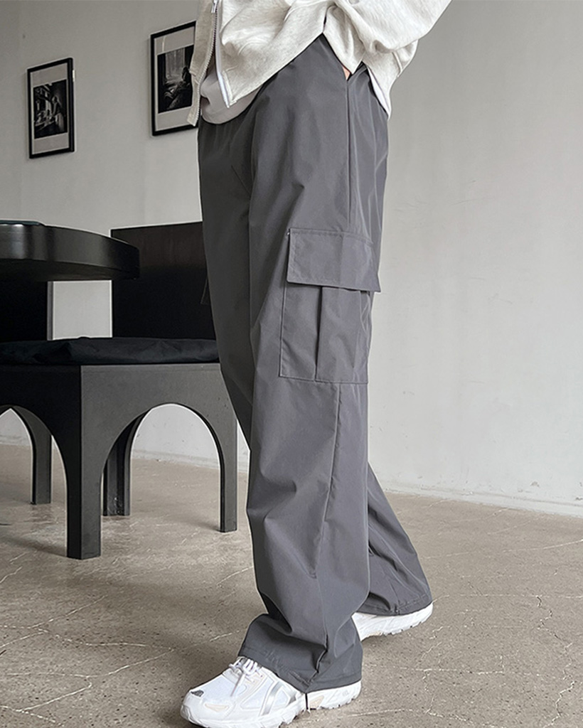 unisex]カーゴストリングパンツ | ファッション通販サイト NUGU