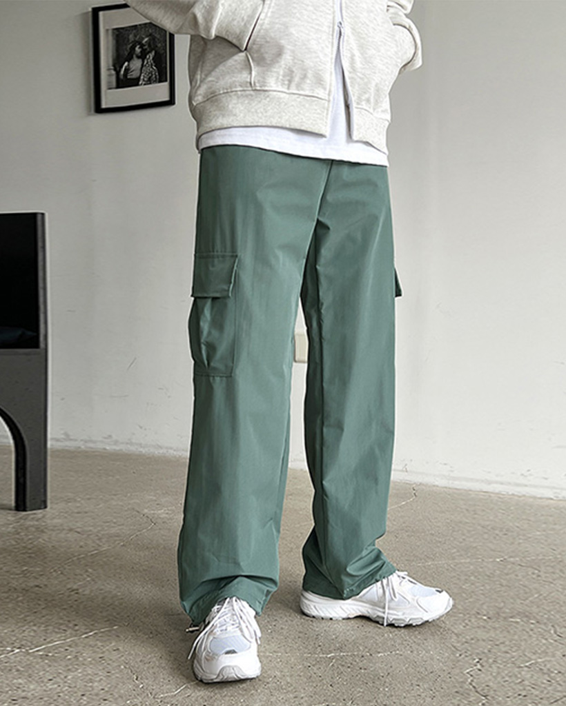 unisex]カーゴストリングパンツ | ファッション通販サイト NUGU