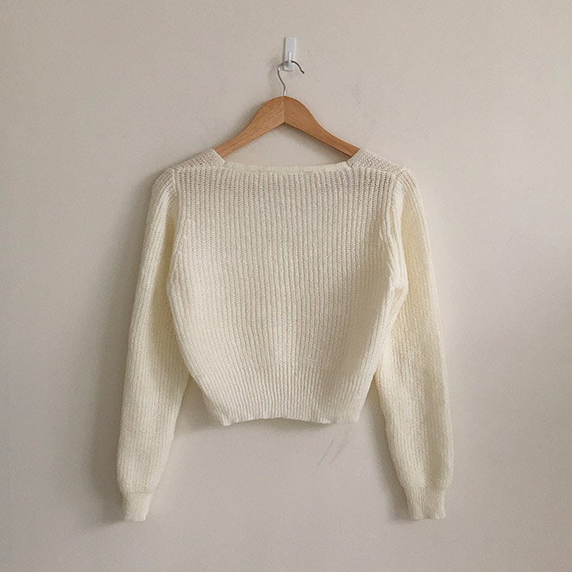 スクエアクロップドカーディガン | ファッション通販サイト NUGU