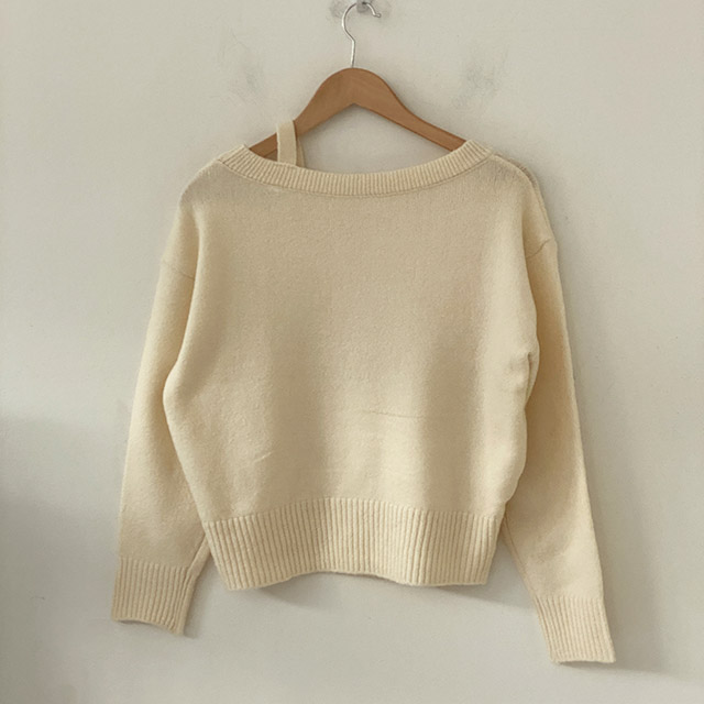 4color] オフショルダーニット | ファッション通販サイト NUGU