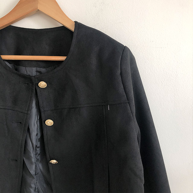 スエードクロップドジャケット | ファッション通販サイト NUGU