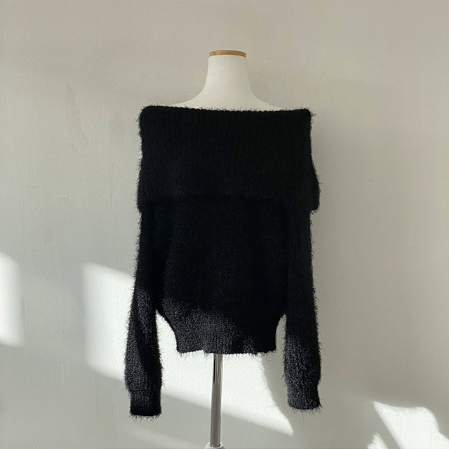 NYブランド 定価8万 ふんわり柔らかカシミア100 オフショル2wayニット MAISON SPECIAL ニット セーター 「25AW PRE-ORDER」Multiway