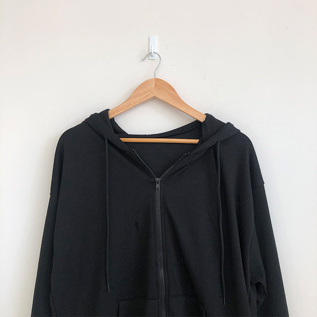 3color]デイリルーズフィットーオーバーサイズパーカー