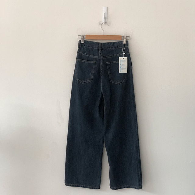 夏タック入りワイドデニムパンツ | ファッション通販サイト NUGU