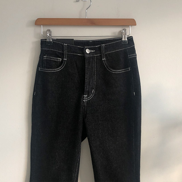 ぬらりさん専用　ブーツカットデニム W 33 ブラック MADE] ベラーブーツカットデニム（デニムパンツ）｜BLACKUP