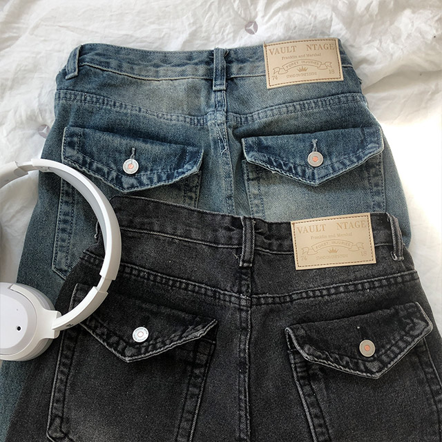 ウォッシュワイドデニムパンツ | ファッション通販サイト NUGU